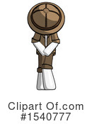 White Design Mascot Clipart #1540777 by Leo Blanchette