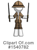 White Design Mascot Clipart #1540782 by Leo Blanchette
