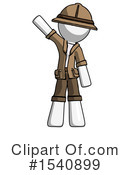 White Design Mascot Clipart #1540899 by Leo Blanchette