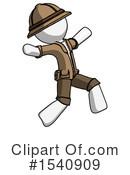 White Design Mascot Clipart #1540909 by Leo Blanchette