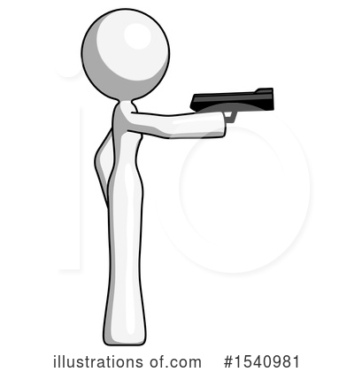 Royalty-Free (RF) White Design Mascot Clipart Illustration by Leo Blanchette - Stock Sample #1540981