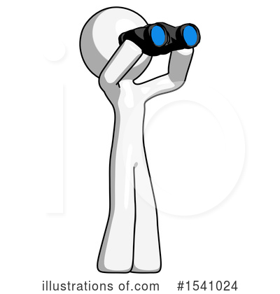 Royalty-Free (RF) White Design Mascot Clipart Illustration by Leo Blanchette - Stock Sample #1541024
