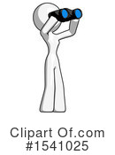 White Design Mascot Clipart #1541025 by Leo Blanchette