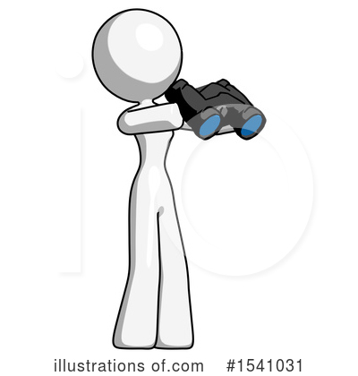 Royalty-Free (RF) White Design Mascot Clipart Illustration by Leo Blanchette - Stock Sample #1541031