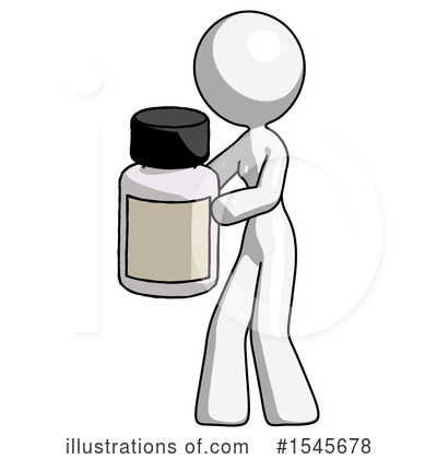 Royalty-Free (RF) White Design Mascot Clipart Illustration by Leo Blanchette - Stock Sample #1545678