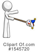 White Design Mascot Clipart #1545720 by Leo Blanchette