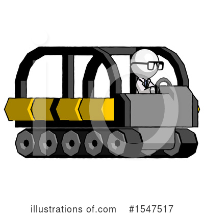 Royalty-Free (RF) White Design Mascot Clipart Illustration by Leo Blanchette - Stock Sample #1547517