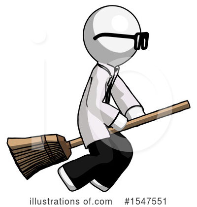Royalty-Free (RF) White Design Mascot Clipart Illustration by Leo Blanchette - Stock Sample #1547551