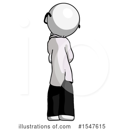 Royalty-Free (RF) White Design Mascot Clipart Illustration by Leo Blanchette - Stock Sample #1547615