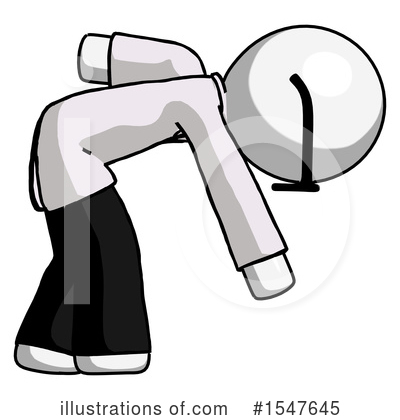 Royalty-Free (RF) White Design Mascot Clipart Illustration by Leo Blanchette - Stock Sample #1547645