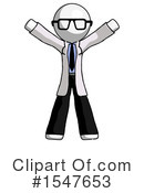 White Design Mascot Clipart #1547653 by Leo Blanchette