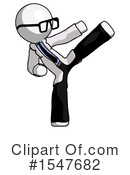 White Design Mascot Clipart #1547682 by Leo Blanchette