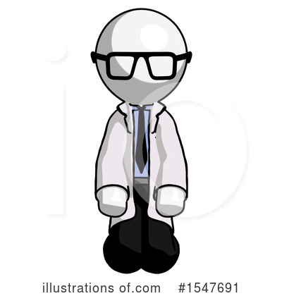 Royalty-Free (RF) White Design Mascot Clipart Illustration by Leo Blanchette - Stock Sample #1547691