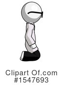 White Design Mascot Clipart #1547693 by Leo Blanchette