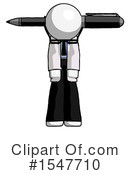 White Design Mascot Clipart #1547710 by Leo Blanchette