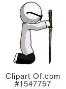 White Design Mascot Clipart #1547757 by Leo Blanchette