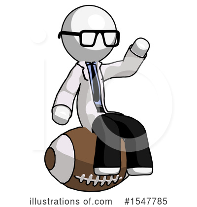 Royalty-Free (RF) White Design Mascot Clipart Illustration by Leo Blanchette - Stock Sample #1547785