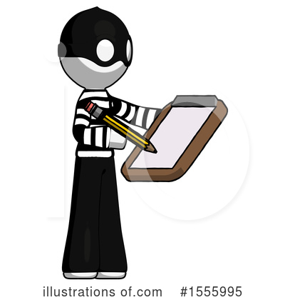 Royalty-Free (RF) White Design Mascot Clipart Illustration by Leo Blanchette - Stock Sample #1555995