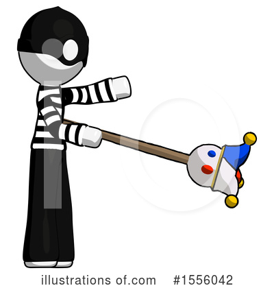 Royalty-Free (RF) White Design Mascot Clipart Illustration by Leo Blanchette - Stock Sample #1556042