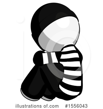 Royalty-Free (RF) White Design Mascot Clipart Illustration by Leo Blanchette - Stock Sample #1556043