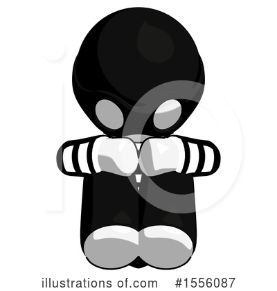 Royalty-Free (RF) White Design Mascot Clipart Illustration by Leo Blanchette - Stock Sample #1556087