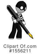 White Design Mascot Clipart #1556211 by Leo Blanchette
