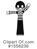 White Design Mascot Clipart #1556236 by Leo Blanchette