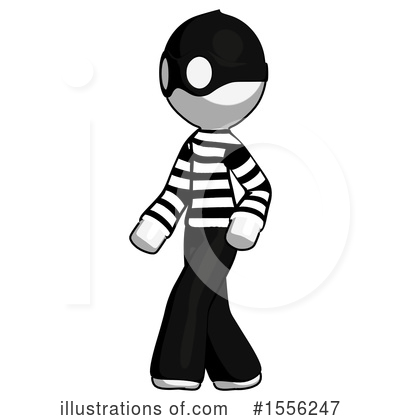 Royalty-Free (RF) White Design Mascot Clipart Illustration by Leo Blanchette - Stock Sample #1556247