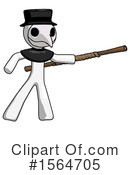 White Design Mascot Clipart #1564705 by Leo Blanchette