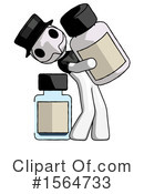 White Design Mascot Clipart #1564733 by Leo Blanchette