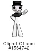 White Design Mascot Clipart #1564742 by Leo Blanchette