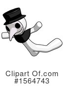 White Design Mascot Clipart #1564743 by Leo Blanchette
