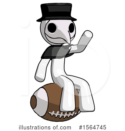 Royalty-Free (RF) White Design Mascot Clipart Illustration by Leo Blanchette - Stock Sample #1564745