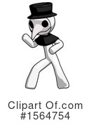 White Design Mascot Clipart #1564754 by Leo Blanchette