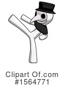 White Design Mascot Clipart #1564771 by Leo Blanchette