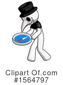 White Design Mascot Clipart #1564797 by Leo Blanchette