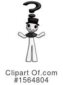 White Design Mascot Clipart #1564804 by Leo Blanchette