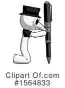 White Design Mascot Clipart #1564833 by Leo Blanchette