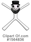 White Design Mascot Clipart #1564836 by Leo Blanchette