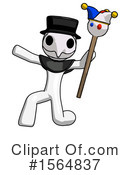 White Design Mascot Clipart #1564837 by Leo Blanchette
