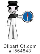 White Design Mascot Clipart #1564843 by Leo Blanchette