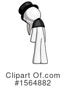 White Design Mascot Clipart #1564882 by Leo Blanchette