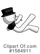 White Design Mascot Clipart #1564911 by Leo Blanchette