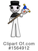 White Design Mascot Clipart #1564912 by Leo Blanchette