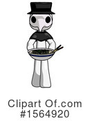White Design Mascot Clipart #1564920 by Leo Blanchette