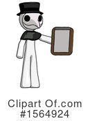 White Design Mascot Clipart #1564924 by Leo Blanchette
