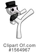 White Design Mascot Clipart #1564967 by Leo Blanchette
