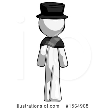 Royalty-Free (RF) White Design Mascot Clipart Illustration by Leo Blanchette - Stock Sample #1564968