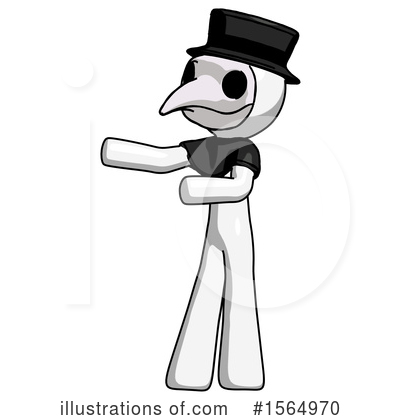 Royalty-Free (RF) White Design Mascot Clipart Illustration by Leo Blanchette - Stock Sample #1564970