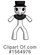 White Design Mascot Clipart #1564976 by Leo Blanchette